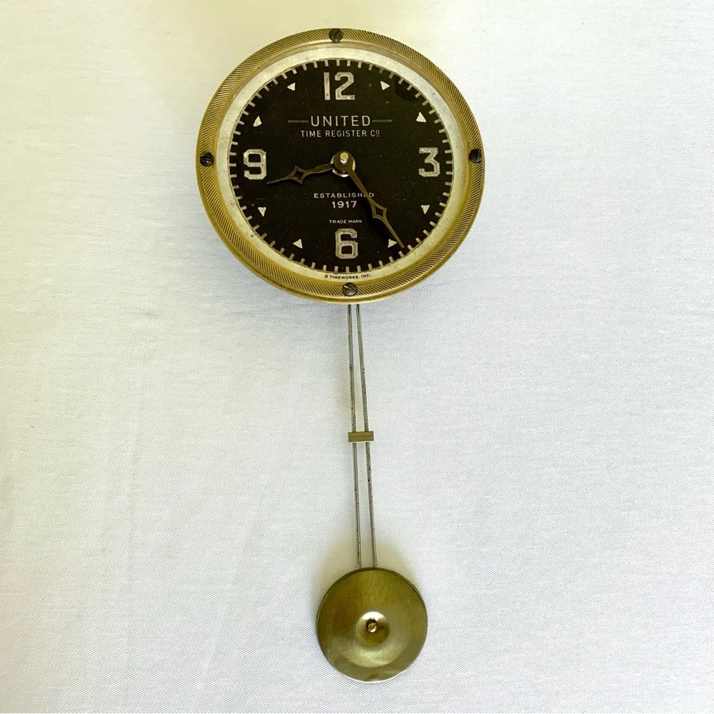 Timeworks, Inc. United Time Register Co. Wall Clock